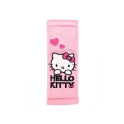 Nakładka na pas bezpieczeństwa 19x8cm, Hello Kitty, różowa Nakładka na pas bezpieczeństwa 19x8cm, Hello Kitty, różowa