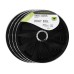 Kołpaki DRIFT BLACK MATT + ring 16", 4 szt.