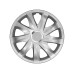 Kołpaki DRIFT silver laquered + ring, 16", 4 szt.