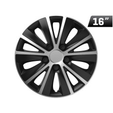 Kołpaki Rapide silver / black 16", 4 szt.