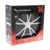Kołpaki Rapide silver / black 16", 4 szt.