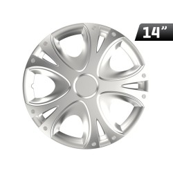 Kołpaki Dynamic silver 14", 4 szt.