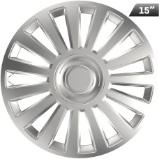 Kołpaki Luxury silver 15", 4 szt.