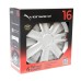 Kołpaki GTX carbon silver 16", 4 szt.
