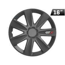 Kołpaki GTX carbon graphite 16", 4 szt.