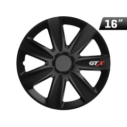 Kołpaki GTX carbon black 16", 4 szt.
