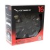 Kołpaki GTX carbon black 16", 4 szt.