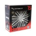 Kołpaki RAZE silver / black 15", 4 szt.