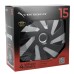 Kołpaki Vector RC black / silver 15", 4 szt.