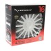Kołpaki Crystal silver 16", 4 szt.