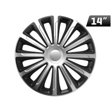 Kołpaki Trend silver / black 14", 4 szt.