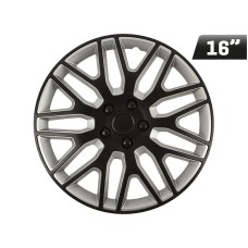 Kołpaki Dakar black / silver 16", 4 szt.