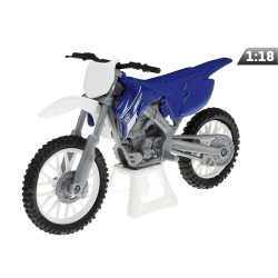 Model 1:18,  Yamaha YZ 450F, niebieski (M05604FNI)