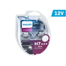 Żarówki PHILIPS H7 12V 55W PX26d VisionPlus +60%