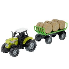 Model Mały Rolnik, Traktor z przyczepą na baloty