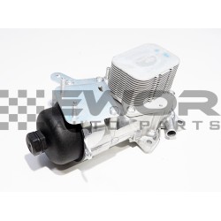 Chłodnica oleju silnikowego z podstawą i filtrem FORD B-MAX, C-MAX, ECOSPORT, FIESTA, FOCUS, KUGA , MONDEO IV, S-MAX, TRANSIT CONNECT 1.5 / 1.6 TDCi 05.2004-> (Zamiennik-1516998)