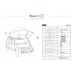 Duży namiot dachowy samochodowy Easy Nature Black Bear A135 - 140×240cm