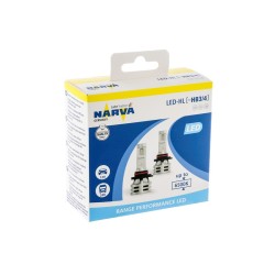 ŻARÓWKI NARVA HB3/HB4 LED 12/24V 24W, P20D/P22D, RANGE PERFORMANCE, 2 SZT.