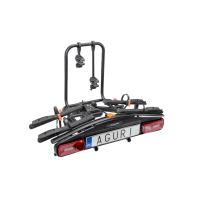 Bagażnik na hak / platforma rowerowa AGURI ACTIVE E-BIKE | BLACK