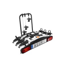 Bagażnik na hak / platforma rowerowa Aguri ACTIVE BIKE 3 Silver