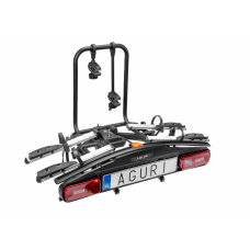 Bagażnik na hak / platforma rowerowa AGURI ACTIVE E-BIKE | SILVER