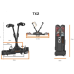 Bagażnik na hak / platforma rowerowa SPINDER TX2 CLASSIC
