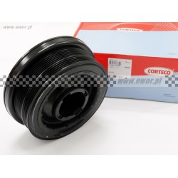 Koło pasowe wału korbowego BMW E46 E66 E90 X3 X5 X6 (CORTECO-80001103)