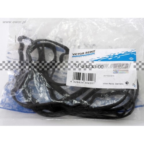 Uszczelka pokrywy zaworów FORD COUGAR, FOCUS, MAVERICK, MONDEO II, TOURNEO CONNECT, TRANSIT CONNECT 1.6/1.8/2.0 08.96- (REINZ-71-34333-00)