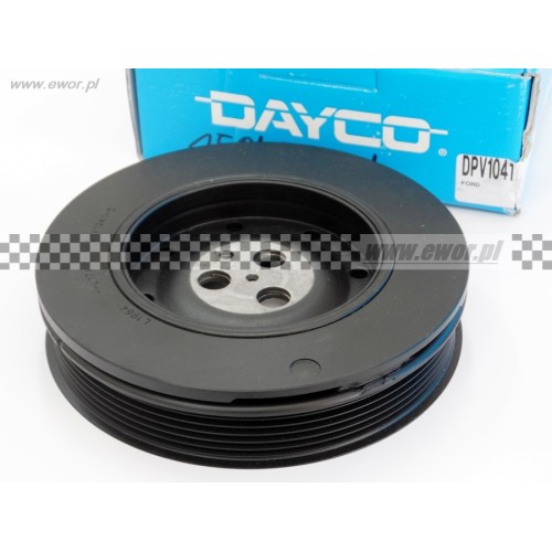 Koło pasowe wału korbowego FORD MONDEO III, MONDEO IV, TRANSIT 2.0D/2.2D 08.00-01.15(DAYCO-DPV1041) Koło pasowe wału korbowego FORD MONDEO III, MONDEO IV, TRANSIT 2.0D/2.2D 08.00-01.15(DAYCO-DPV1041)