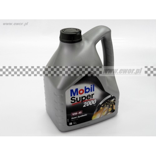 Olej silnikowy MOBIL - SUPER 2000X1 10W40 4L Olej silnikowy MOBIL - SUPER 2000X1 10W40 4L