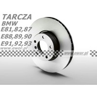 Tarcza hamulcowa przód - 330mm - 1E81, X1E84, 3E90, 3E91 01.04- (BMW oryginał-34116854999)