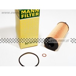 Filtr oleju BMW (F16, F86), 1 (E81), 1 (E82), 1 (E87), 1 (E88), 3 (E90), 3 (E91), 3 (E92), 3 (E93), 5 (E60), 5 (E61), 5 (F10), 5 (F11), 7 (F01, F02, F03, F04), X1 (E84), X3 (E83) 2.0D/3.0D 02.04- (MANN FILTER-HU721/5X)