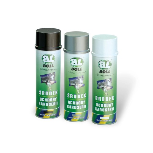 Konserwacja samochodu BOLL środek ochrony karoserii spray czarny 500ml 001006