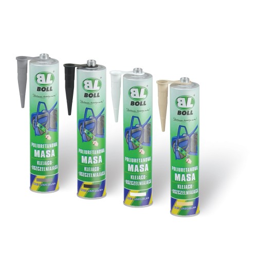 Poliuretanowa masa klejąco uszczelniająca czarna 310ml BOLL 007003 Poliuretanowa masa klejąco uszczelniająca czarna 310ml BOLL 007003