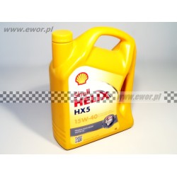 SHELL Olej mineralny Shell HELIX HX5 15W40 4L