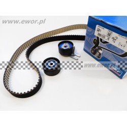 Zestaw paska rozrządu z pompa wody FORD C-MAX; FIESAT V/VI; FOCUS C-MAX; FOCUS II; FUSION 1.6 TDCi (SKF-VKMC03259)