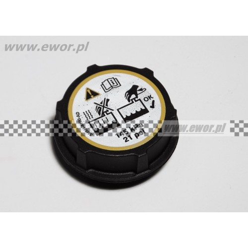 Korek zbiorniczka wyrównawczego płynu chłodniczego Focus Fiesta C-Max Galaxy Mondeo IV (Zamiennik-1301104)