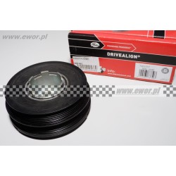 Koło pasowe wału korbowego BMW E46 E39 (GATES-TVD1037)
