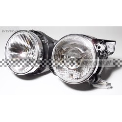 Reflektor świateł przednich - prawy - BMW E30 (DEPO-4441116RLDE)