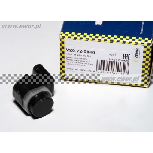 Czujnik parkowania E83 E70 E71 E72 VEMO-V20720040