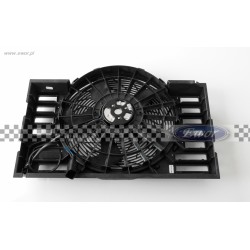 Wentylator skraplacza klimatyzacji BMW E65/66 730d, 730Ld, 740d (BMW oryginał 64546921380)