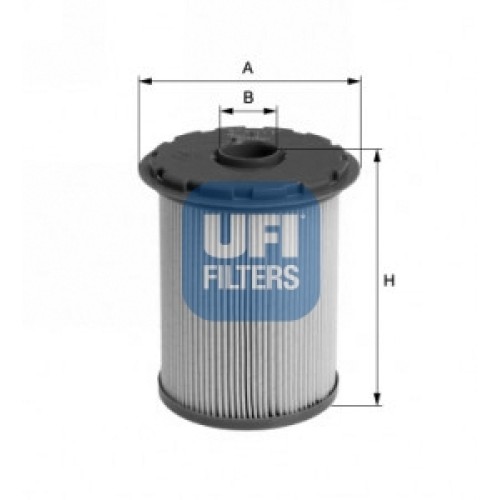 Filtr paliwa Focus MK II, Focus C-Max, C-Max, Mondeo IV, S-Max, Galaxy - 1.8 TDCi (UFI-26.696.00)