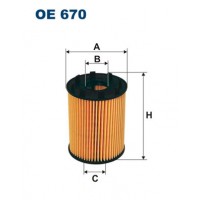 Filtr oleju FORD KA 1,3 TDCi (Filtron-OE670)