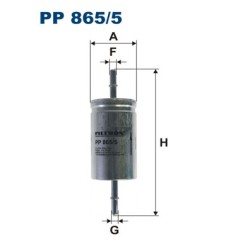 Filtr paliwa C-MAX, C-MAX II, FOCUS, FOCUS C-MAX, FOCUS II, FOCUS III, GRAND C-MAX, TRANSIT CONNECT (Filtron-PP865/5)